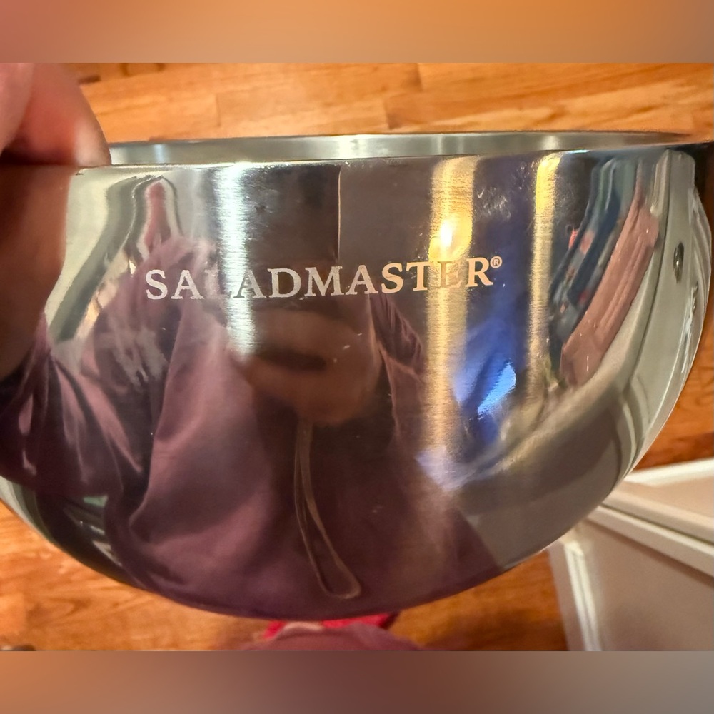 Saladmaster 316SS Double Wall Metal Bowls 3.5QT and 6.5QT